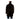 Moncler black trench coat with removable inner liner