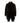 Moncler zwarte trenchcoat met uitneembare voering