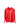 Stone Island red pullover hoodie with front spellout print, size M