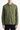C.P. Company green buttoned overshirt with spellout text