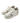 Brunello Cucinelli Leather & Suede Low-Top Sneakers White Grey EU 45