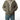 Stone Island grey and mint green Nylon Metal Watro Down TC puffer jacket, size XL